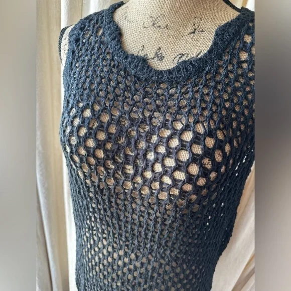 Mudpie Crocheted Maxi Dress NWT - Picture 3 of 12